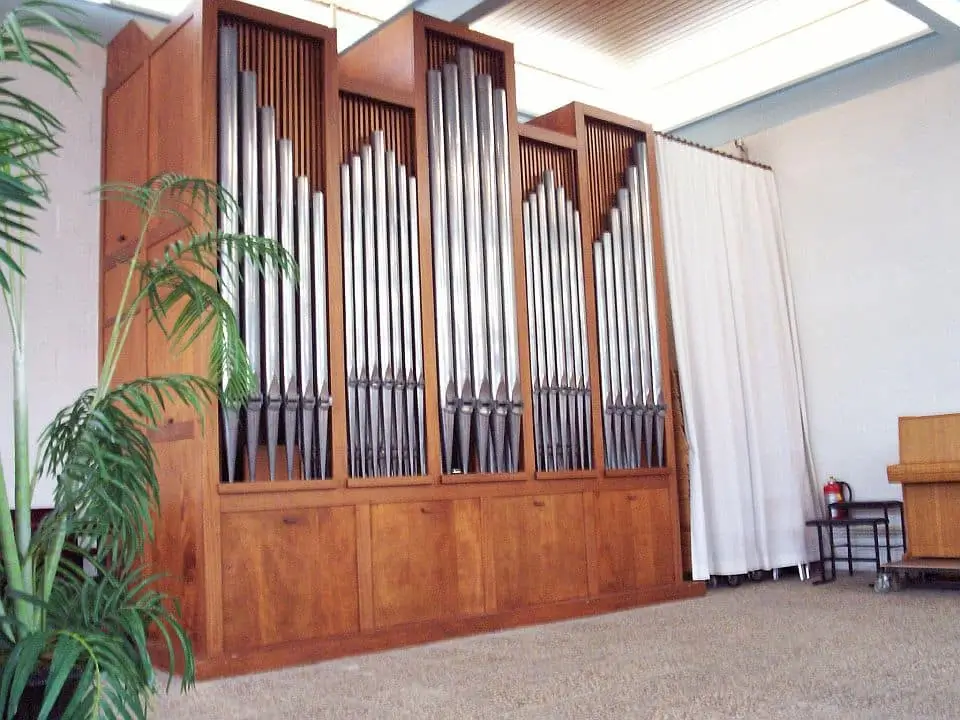 Het kerkorgel in de Goede Herderkerk in Ridderkerk